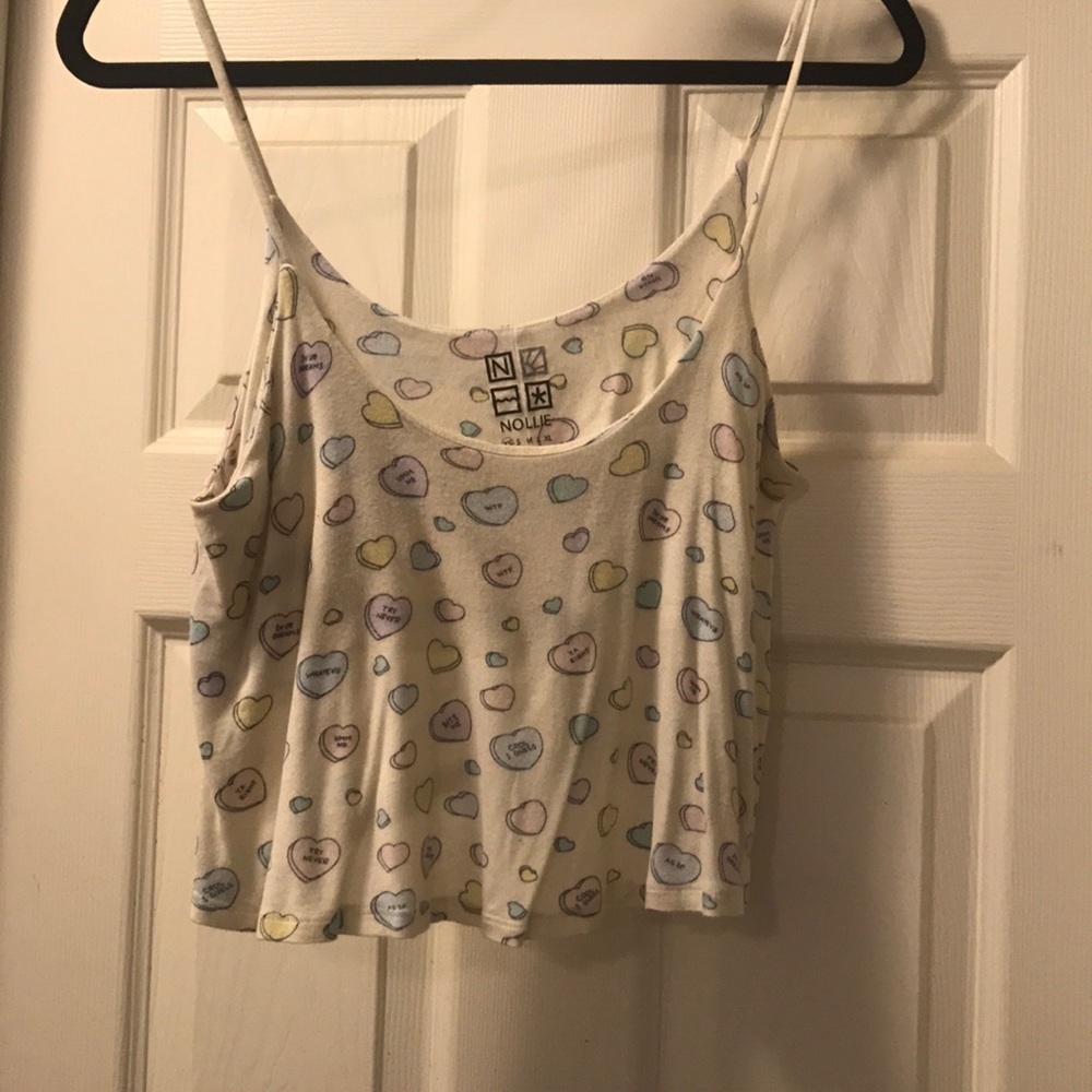 Nollie crop top tank, XS
